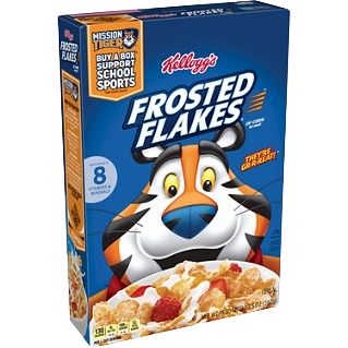 Frosted Flakes Cereal Box